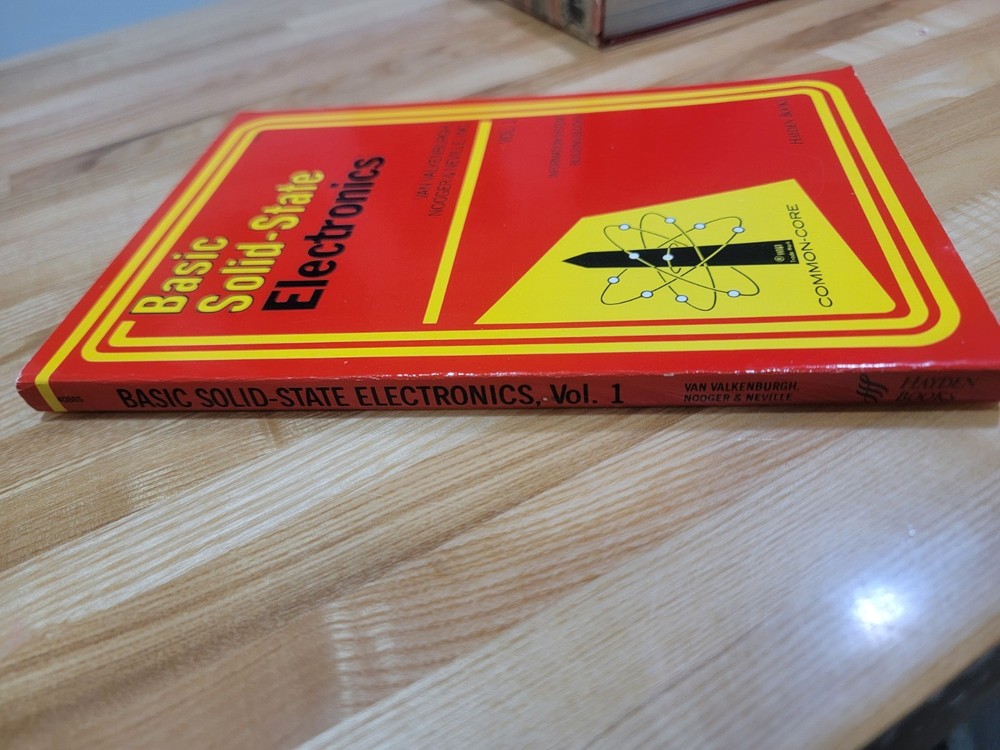 Basic Electronics By Van Valkenburgh Vol. 1 Free Shipping 40885