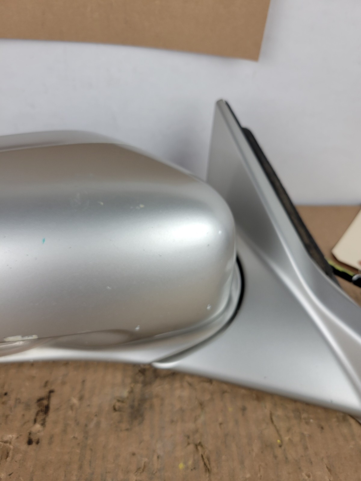 09 - 14 ACURA TL PASSENGER EXTERIOR DOOR MIRROR NH743M PALLADIUM METALLIC SILVER