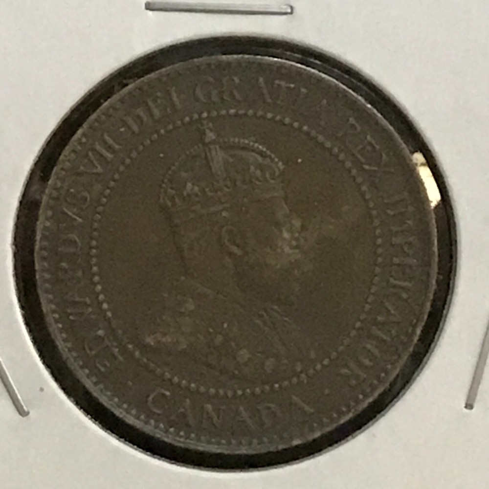 Canada Cent KM 8 XF 1907