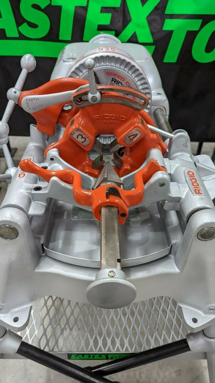 RIDGID 535 COMPLETE, REFURBISHED BY EASTEX TOOL. READY TO WORK!!