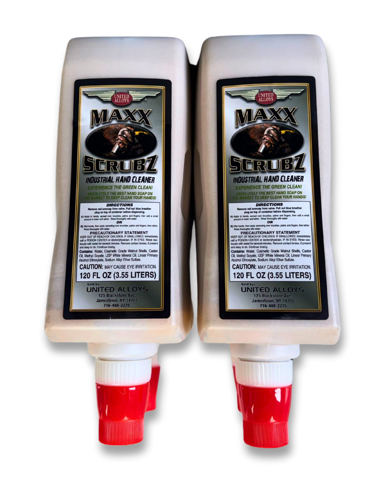 MAXX SCRUBZ BEST WALNUT SHELL INDUSTRIAL HAND SOAP HAND CLEANER MECHANICS CASE