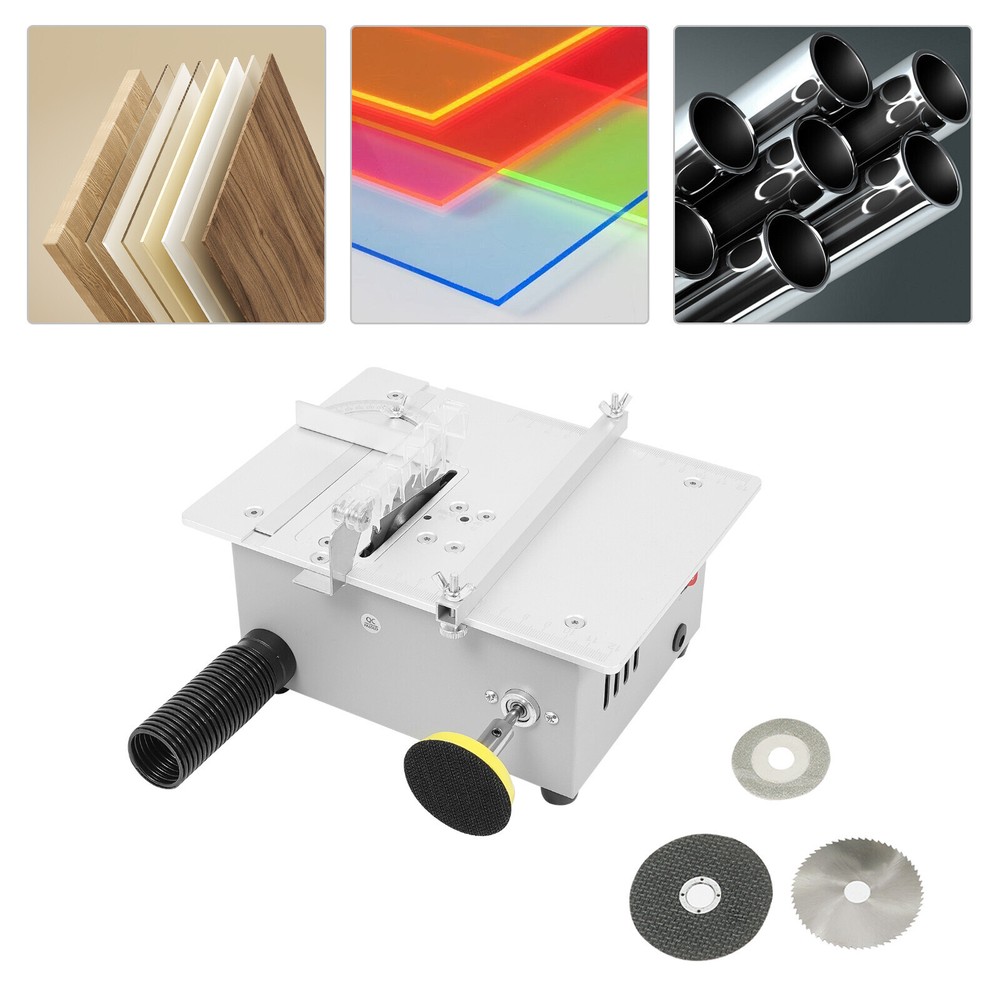 Mini Table Saw - Precision Cutting Tool for Woodworking & DIY Projects