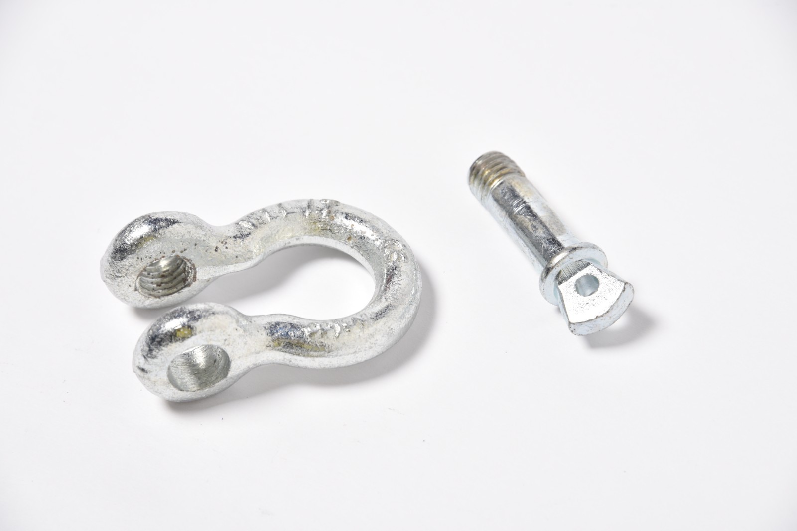 8x 3/8" Bow Shackle D-Ring w Clevis Screw Pin Anchor WLL 1 TON 2200 lbs capacity