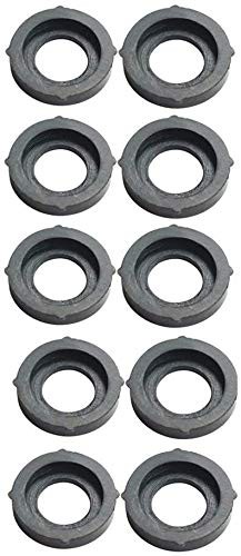 10Pcs Garden Hose Washer for 3/4" Quick Connect 10-Pack, Black-10PCS