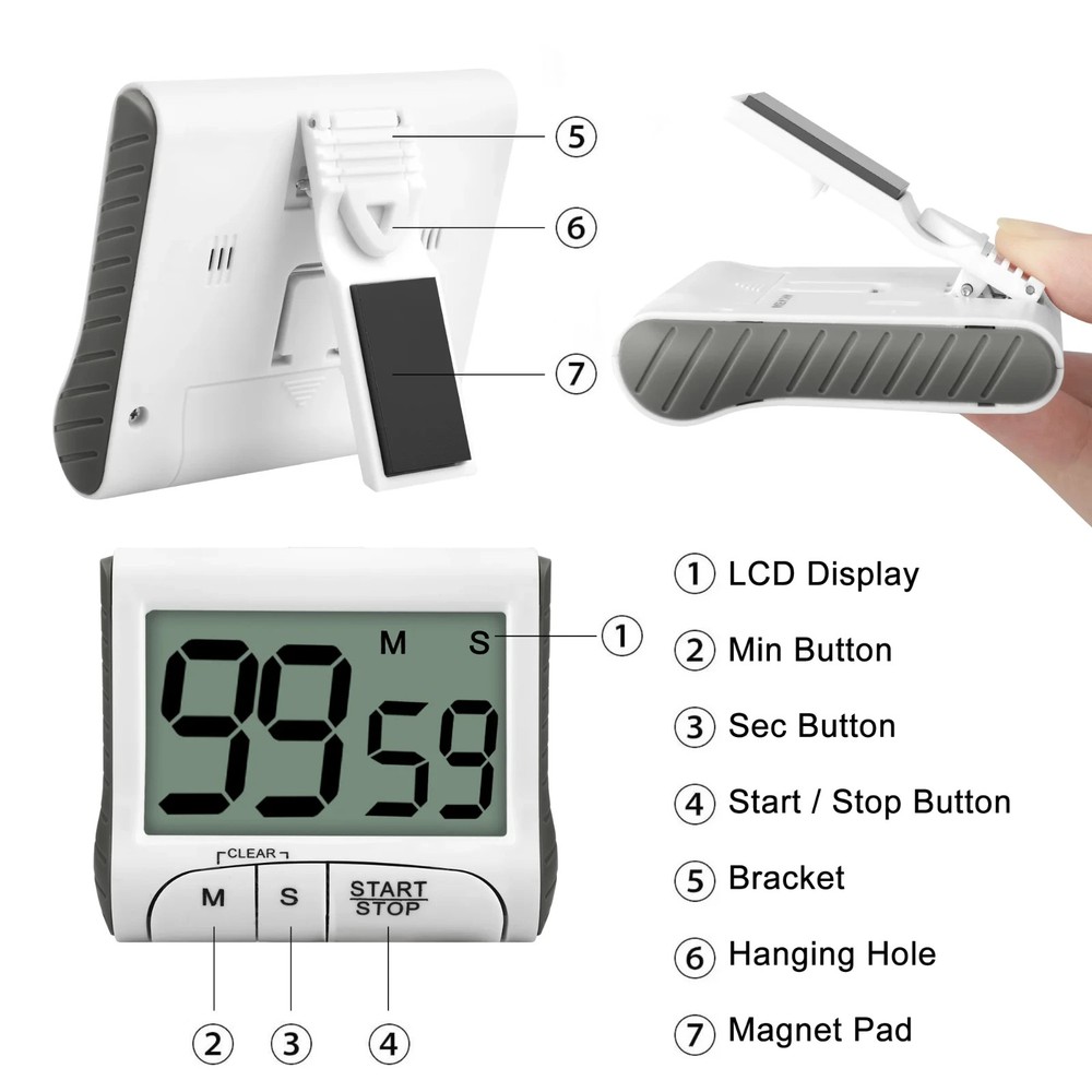EEEkit Digital Kitchen Timer