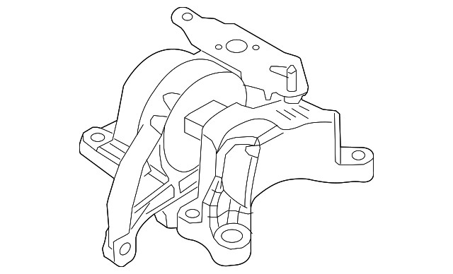 Genuine Ford Mount FB5Z-6038-B