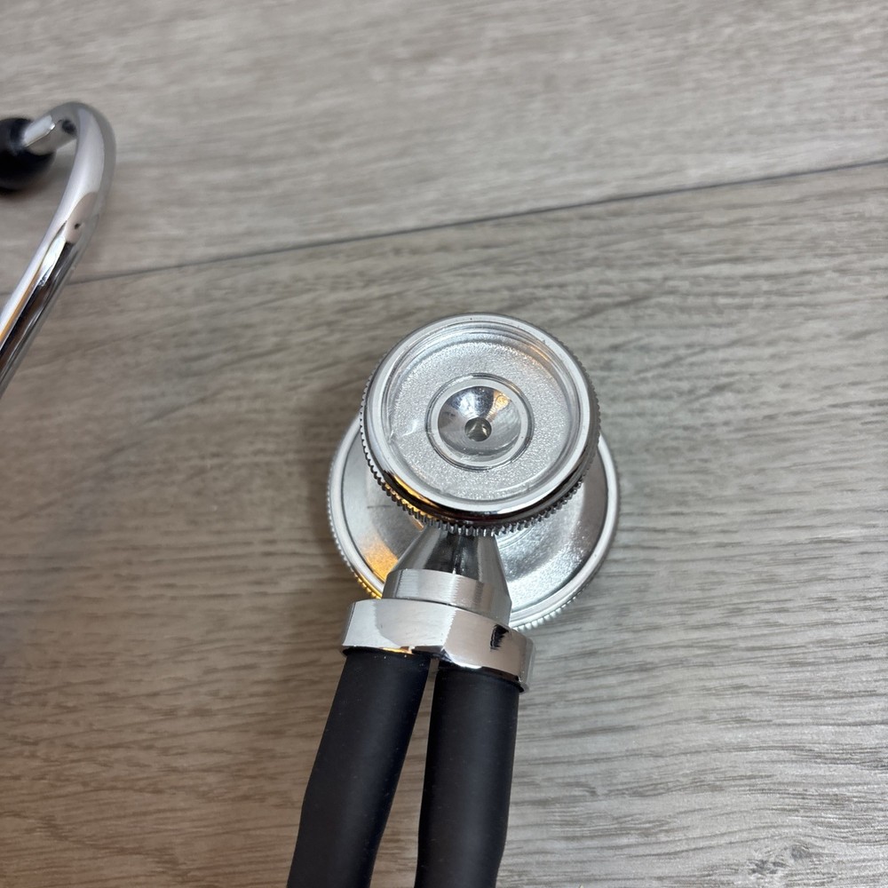 Professional Stethoscope Dual Head Black 28”