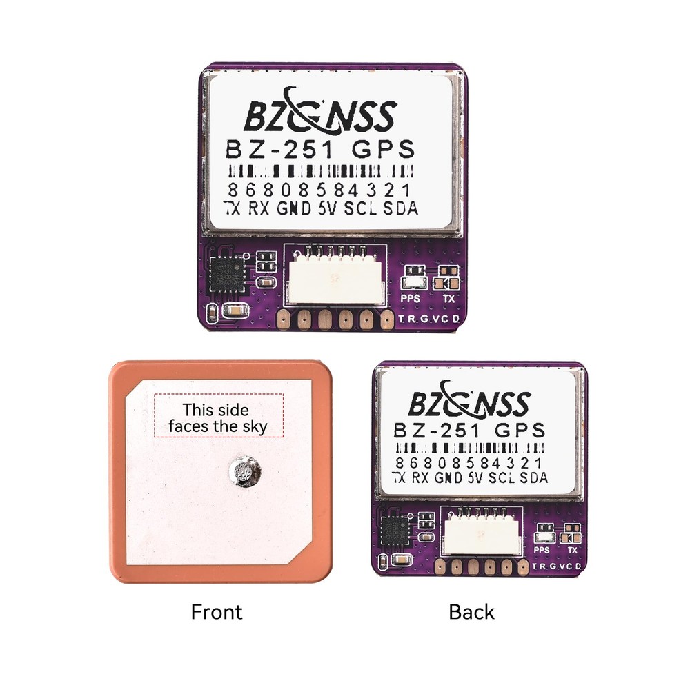 BZGNSS BZ-251 FPV GPS Module - Dual Protocol M10 Drone for RC Drone...