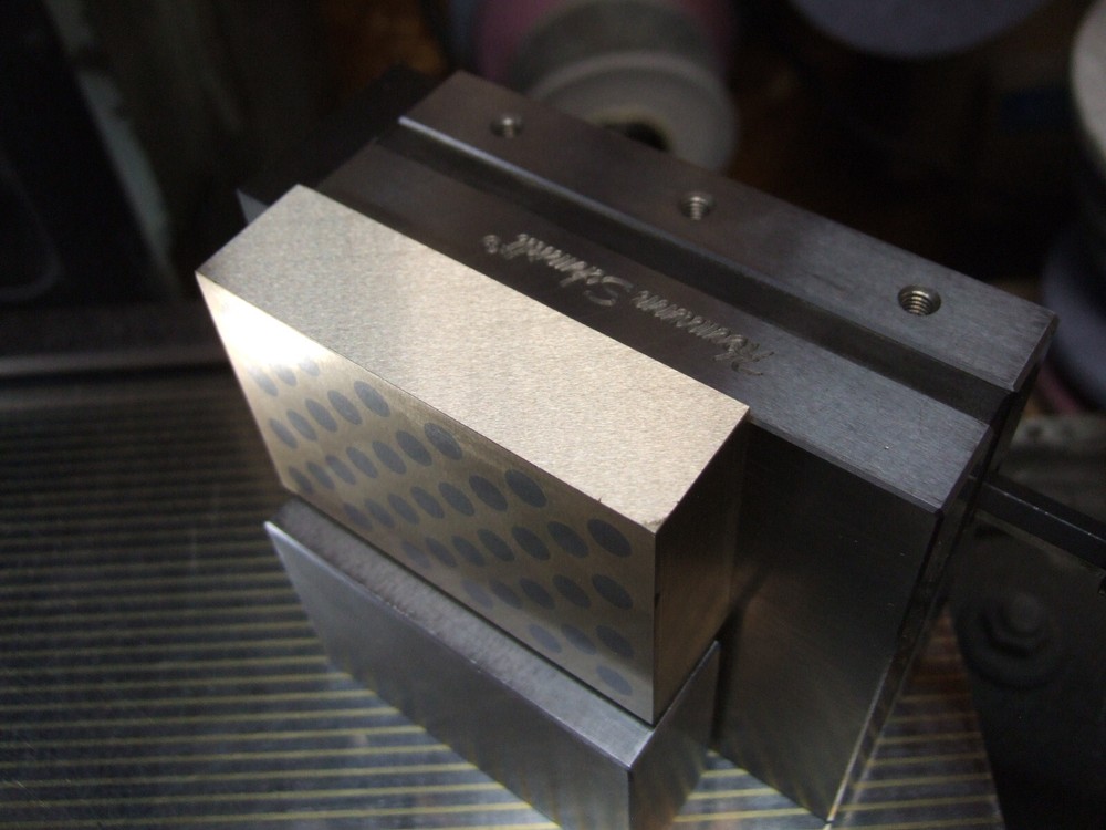 MAGNETIC TRANSFER BLOCKS US MADE FRESH GROUND w/HERMANN SCHMIDT MSB TOOLMAKER