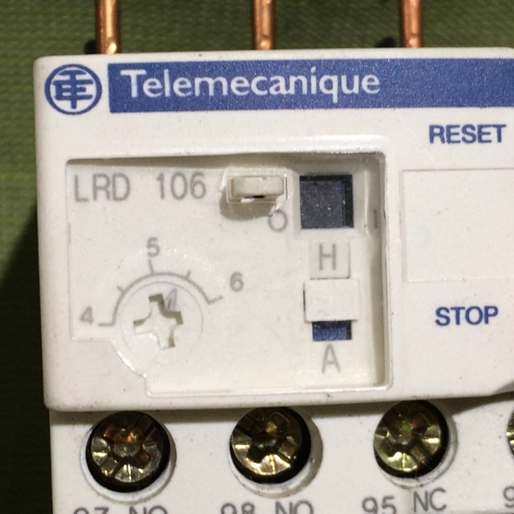 Telemecanique LRD106 Overload Relay Switch