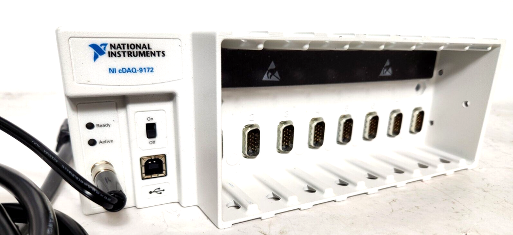 NI cDAQ-9172 USB CompactDAQ Chassis with Power Supply VGC