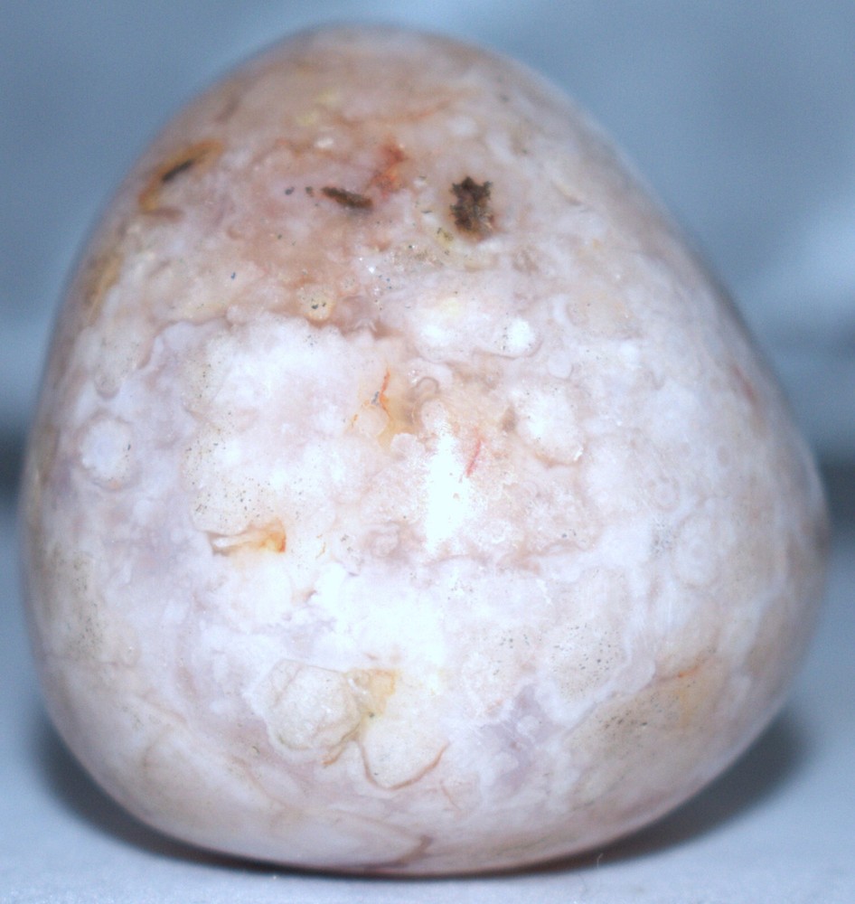 Flower Agate Palm Stone 1.94"/109 Grams