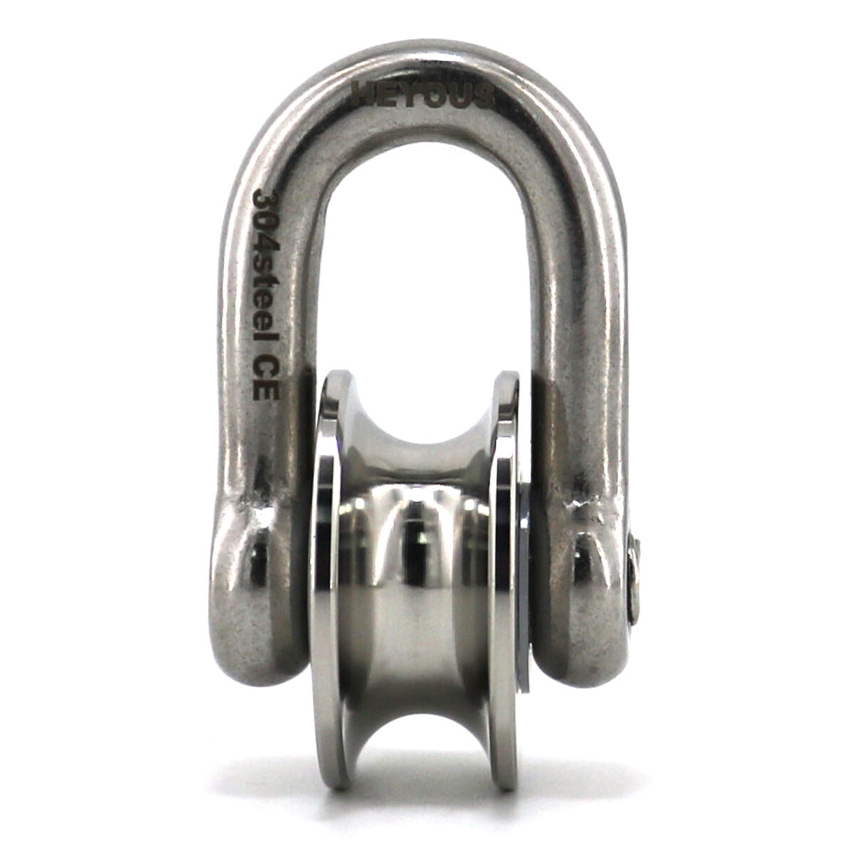 Stainless Steel Pulley Wheel Cable Rope Pulley Block, New