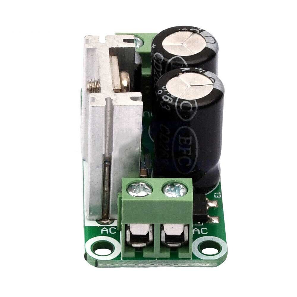 2PCS 5V Single Regulated Power Supply Module AC to DC Rectifier Filter Board 1A