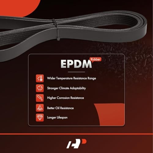 Engine Serpentine Drive Belt Compatible with Mitsubishi Outlander 2013,