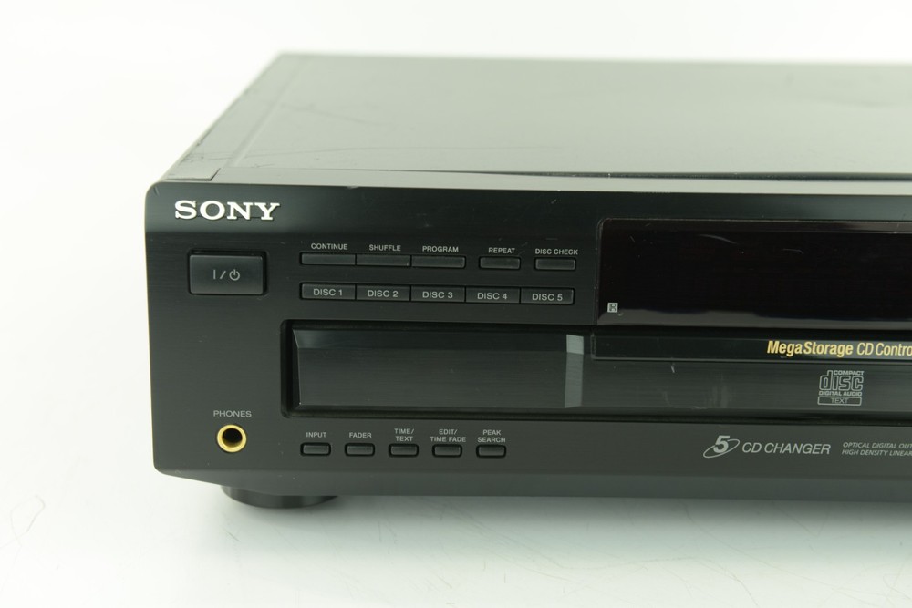 Sony CDP-CE535 5-Disc CD Changer Player Mega Storage Disc Control