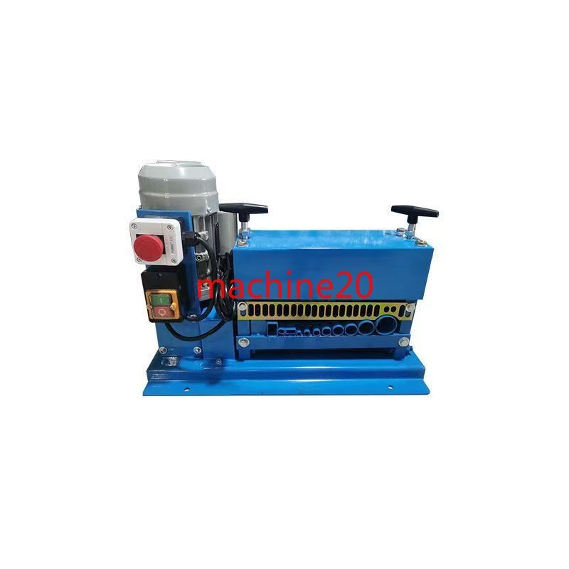 Electric stripping machine for optical fiber and cable