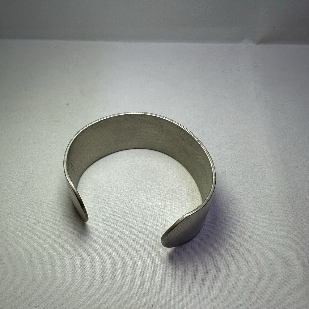 Hand Made Pewter Cuff Bracelet