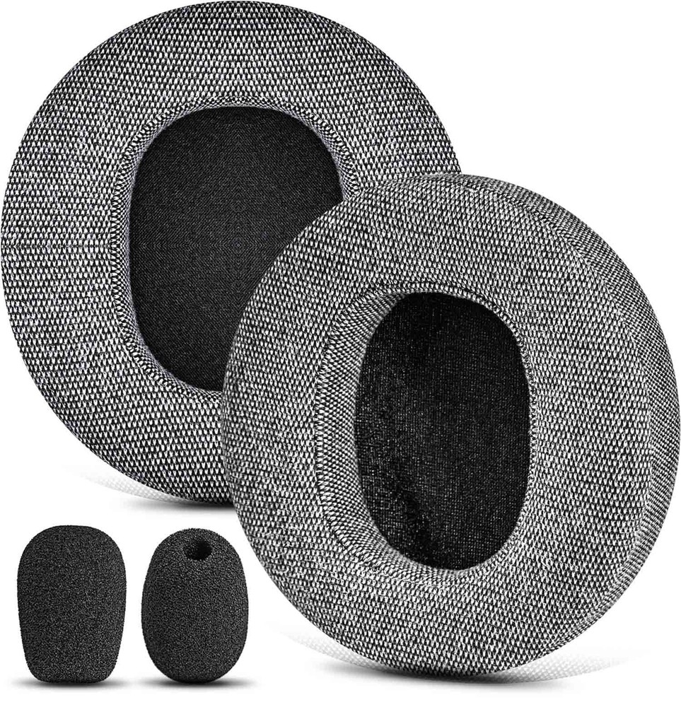 Earpads Compatible with LS31 LS41 LS35X LS50X Headset Microphone Grey
