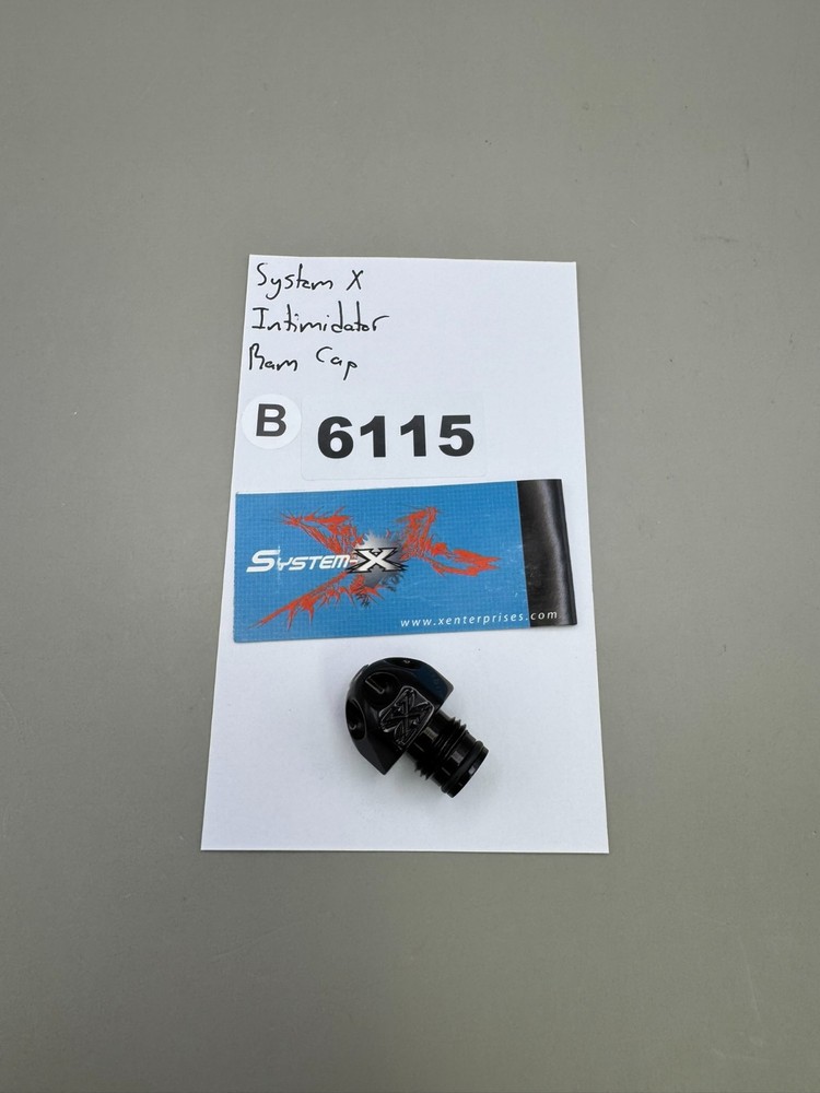System X Intimidator Ram Cap-Gloss Black