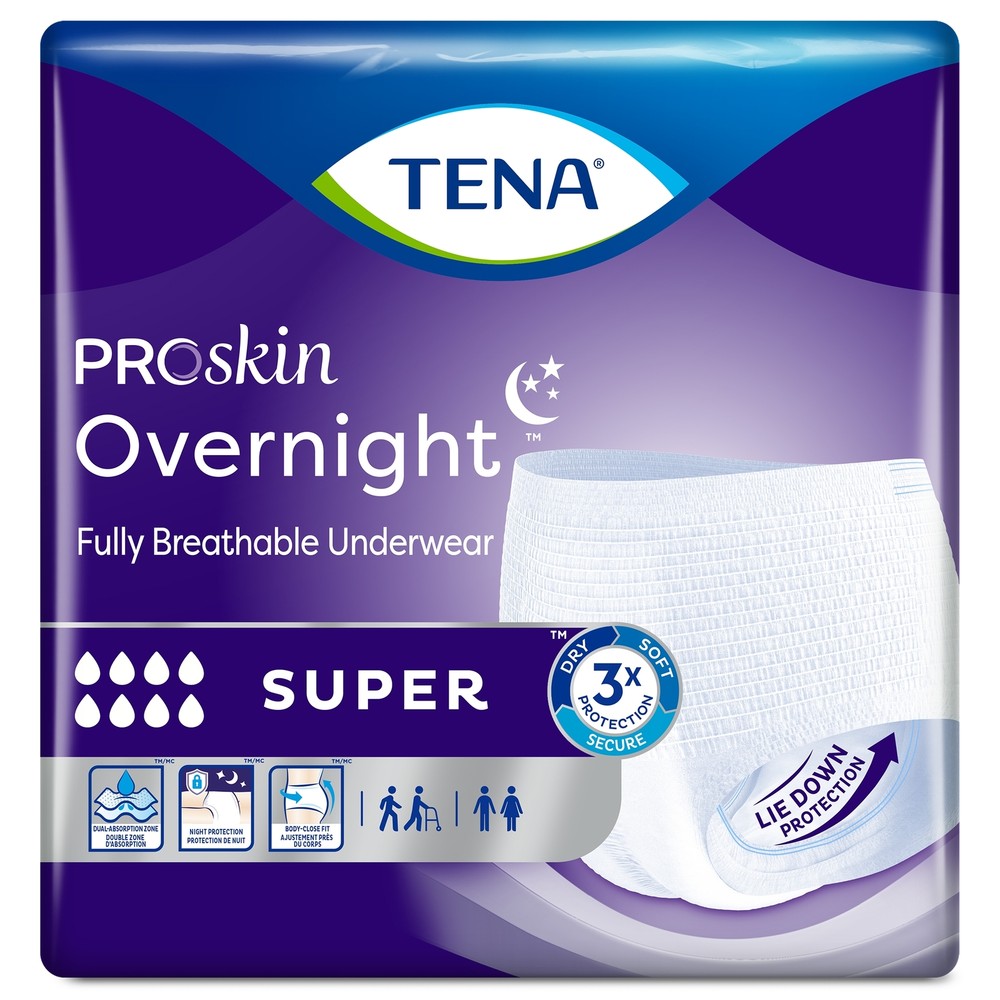 TENA Disposable Underwear X-Large 48 Ct