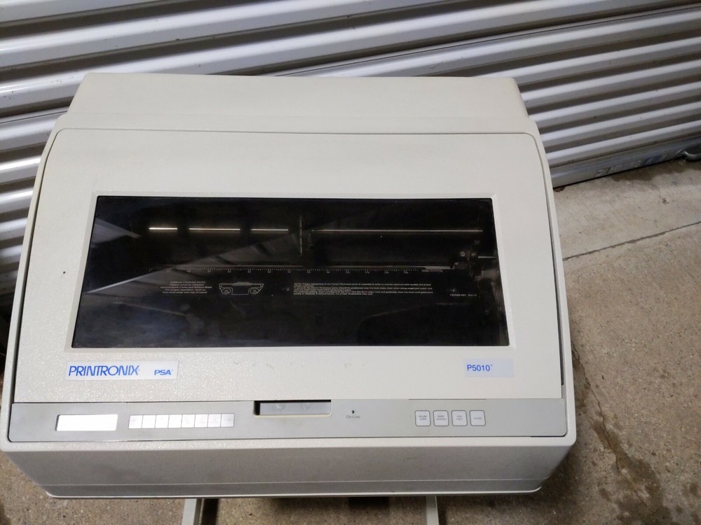Printronix PSA P5010 Printer + Extra Ribbons Page Count: 70