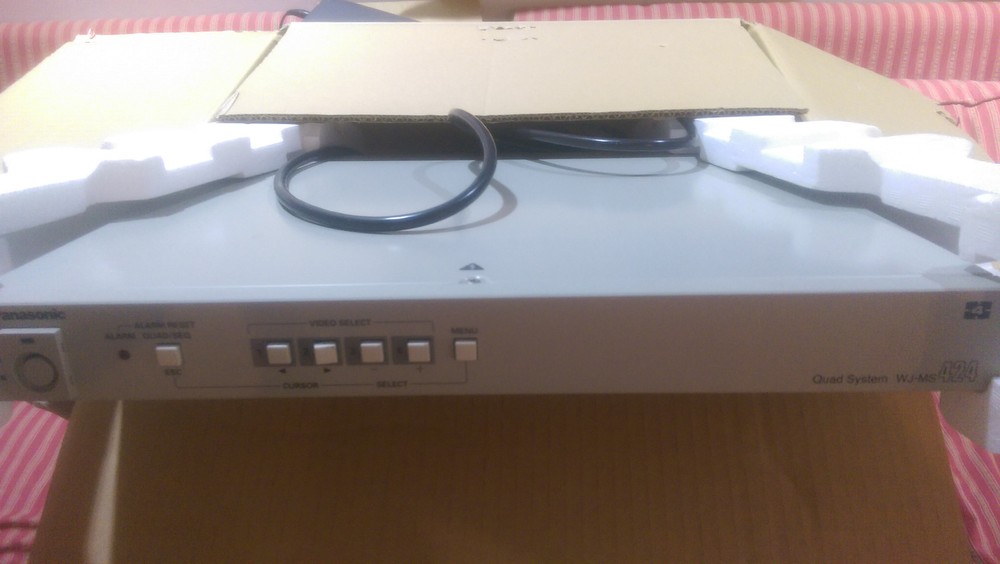 Panasonic WJ-MS424 MS 424 4CH Input Color Quad System Digital Video Multiplexer