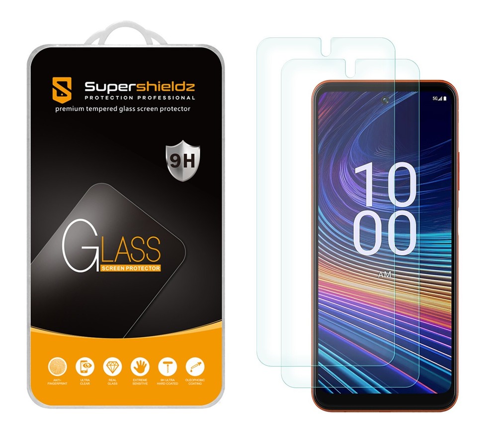 [2-Pack] Supershieldz Tempered Glass Screen Protector for Celero 5G Plus 2024