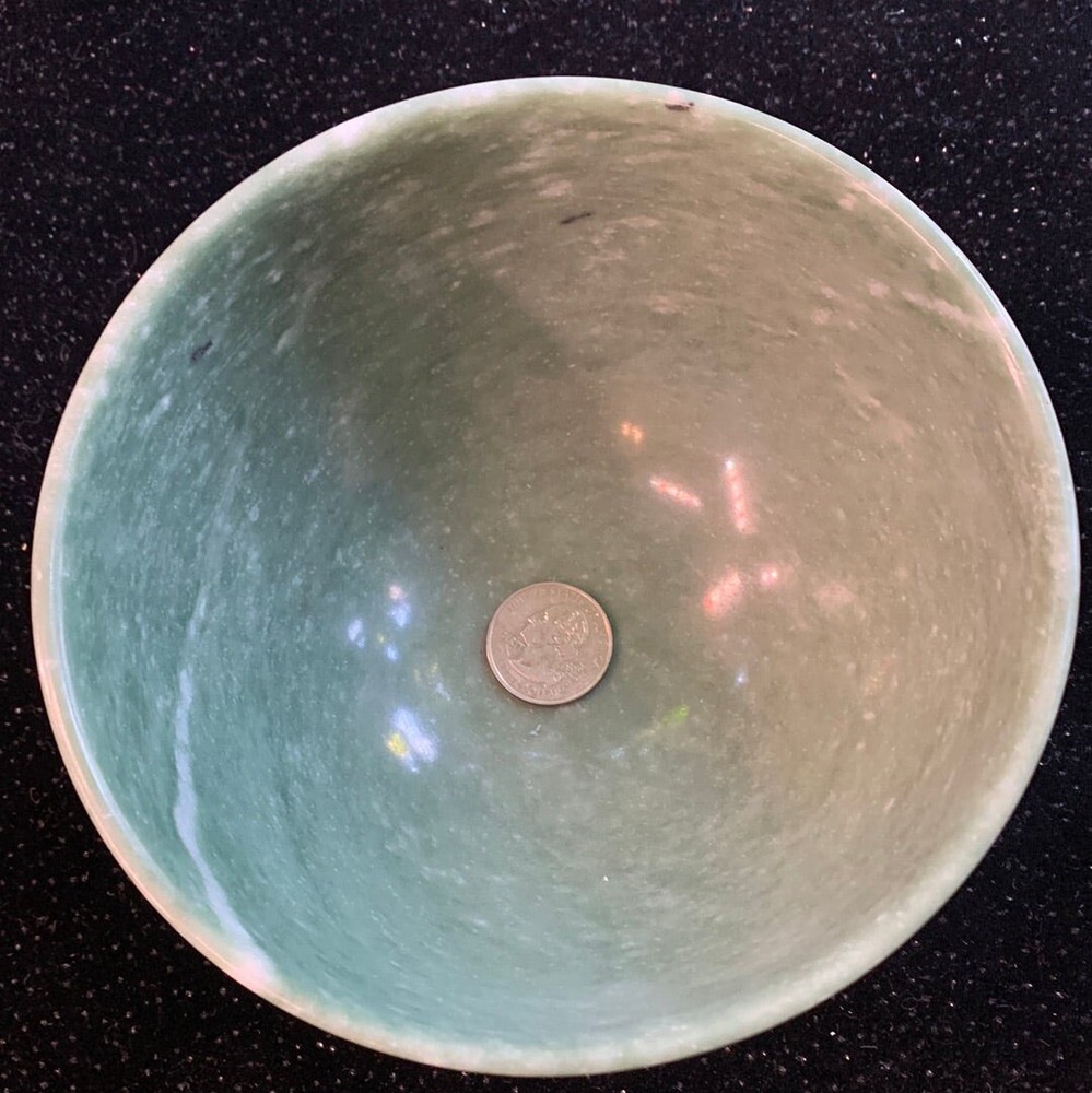 Green Jasper Bowl 596g