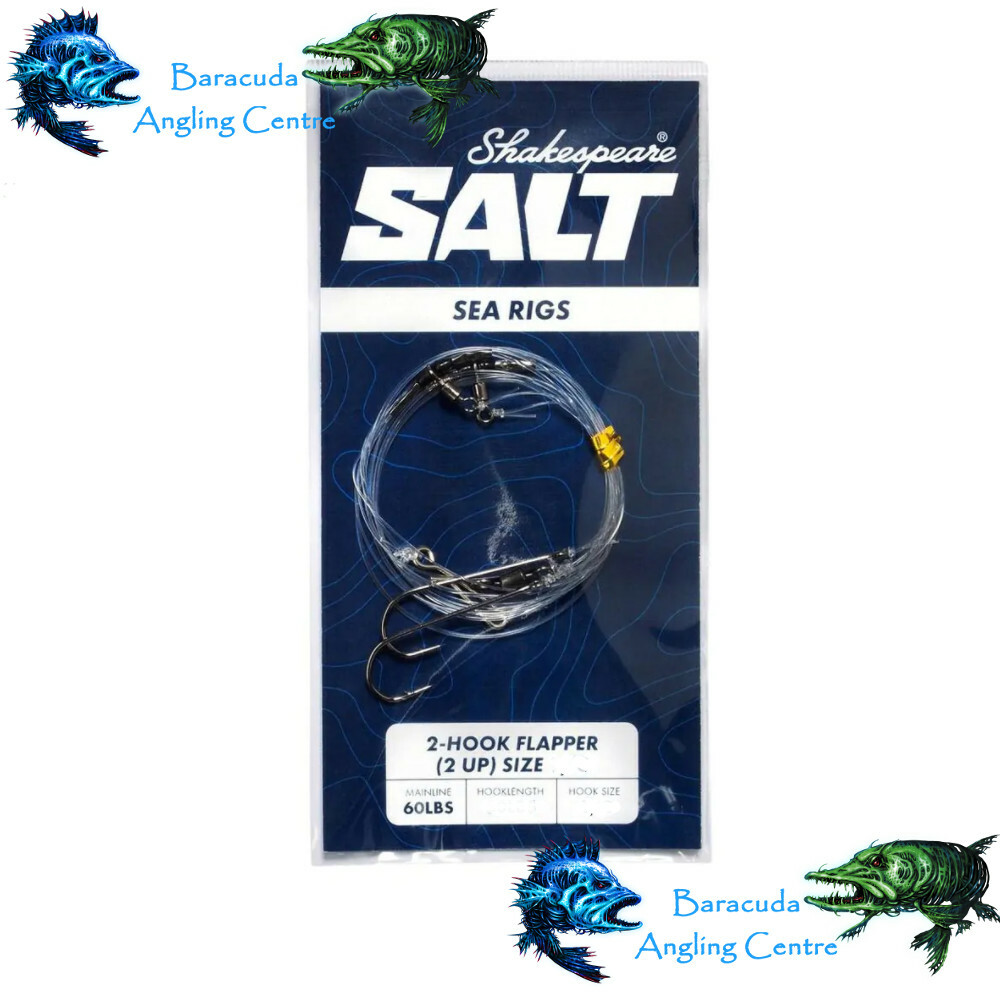 Shakespeare Sea Rigs 2-hook flapper (2up) size 2