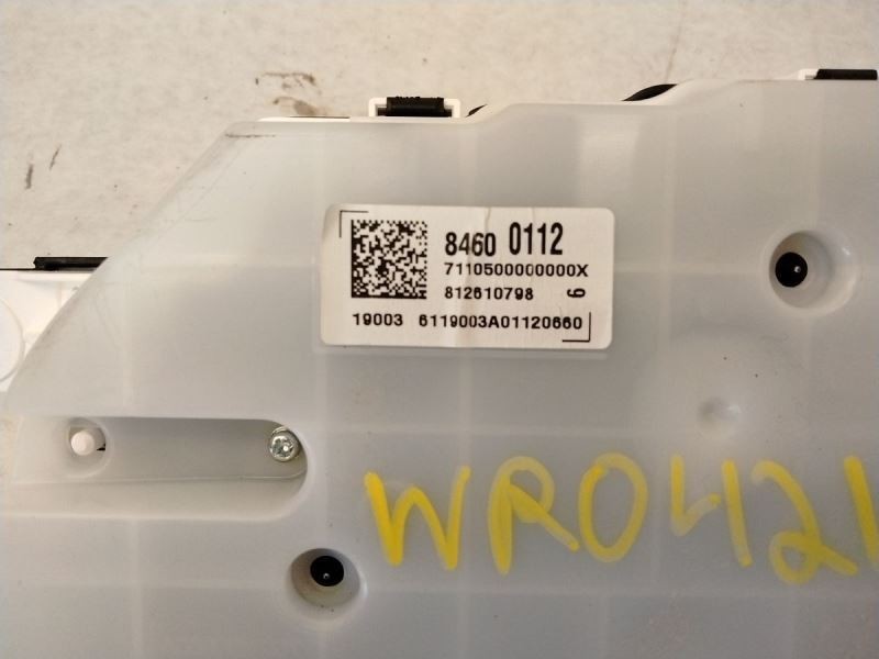 TRAVERSE 2019 Speedometer 2896100