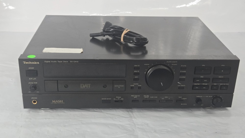 Technics SV-DA10 DAT Digital Audio Tape Deck MASH