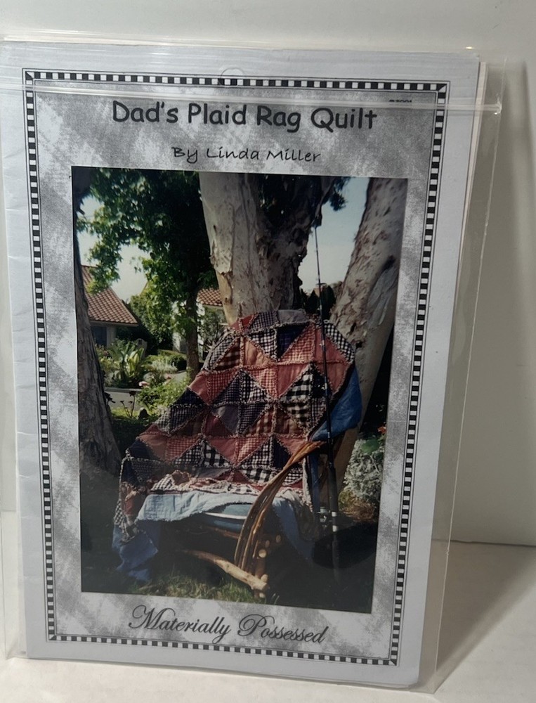 Dad’s Plaid Rag Quilt Pattern