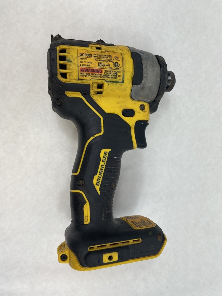 DeWalt DCF809 20V MAX Brushless 1/4" Impact Driver (Tool Only) 