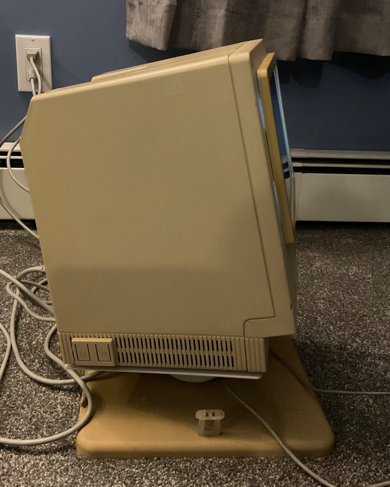 Vintage APPLE Macintosh SE/30 COMPUTER Model M5119 w Keyboard, Mouse, & Printer