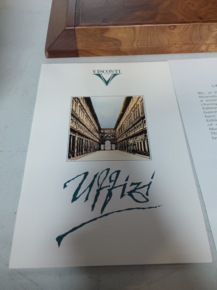 Visconti Firenze Limited Edition Presentation Box w/ Certificate Case Only