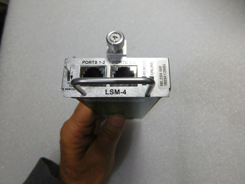 MITEL INTER-TEL LSM-4 580.2304 4 PORT LOOP START CO LINE MODULE FXO