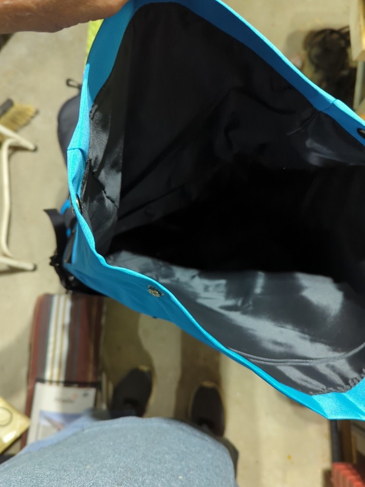 Tipra Multipurpose Day pack- Lake Blue And Black