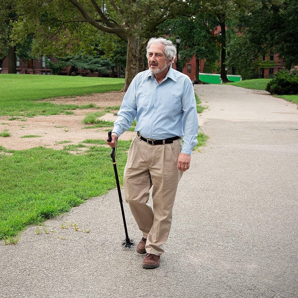 Walking Cane Collapsible Special Balancing with 10 Adjustable Heights