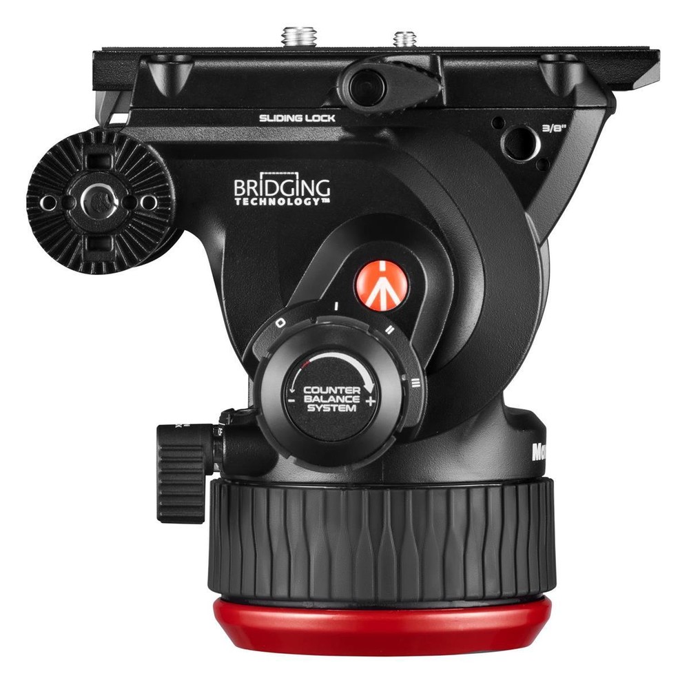 Manfrotto 504X Fluid Video Head with Flat Base #MVH504XAH