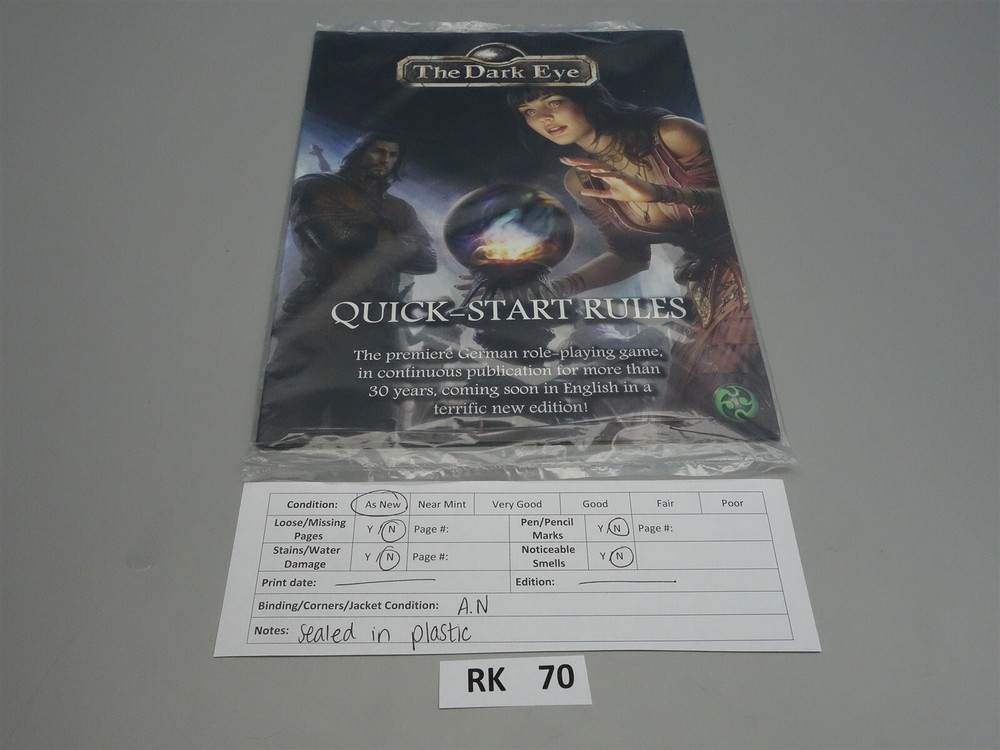 The Dark Eye Quick-Start Rules (Paizo)