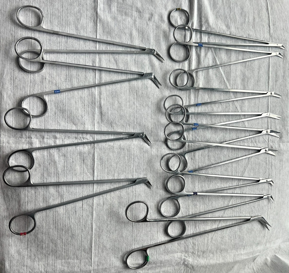 Potts-Smith Angled Dissecting Vascular Scissors Various Angle, Germany Stainless