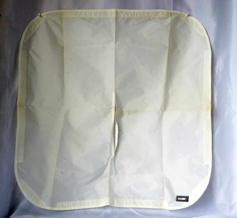 Vintage Calumet Diffusion Cloth Sheet for Small Medium Softbox 28x28"