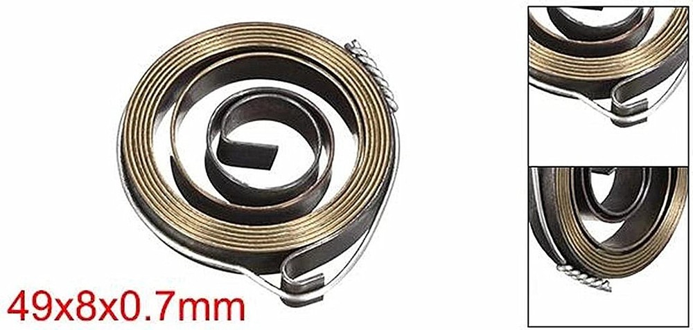 1Pcs 5ft Fit For Drill Press Spring Quill Feed Return Coil Spring Assembly Parts