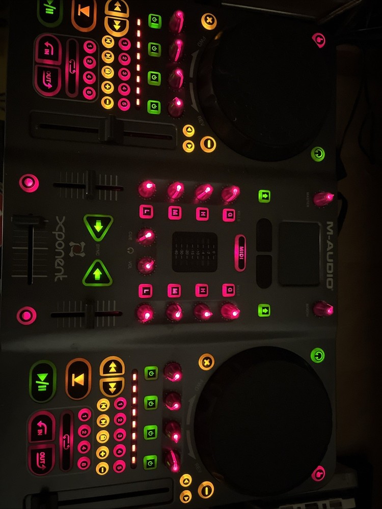 M-Audio Torq Xponent 2-Channel Mixer Controller Advanced DJ Operation