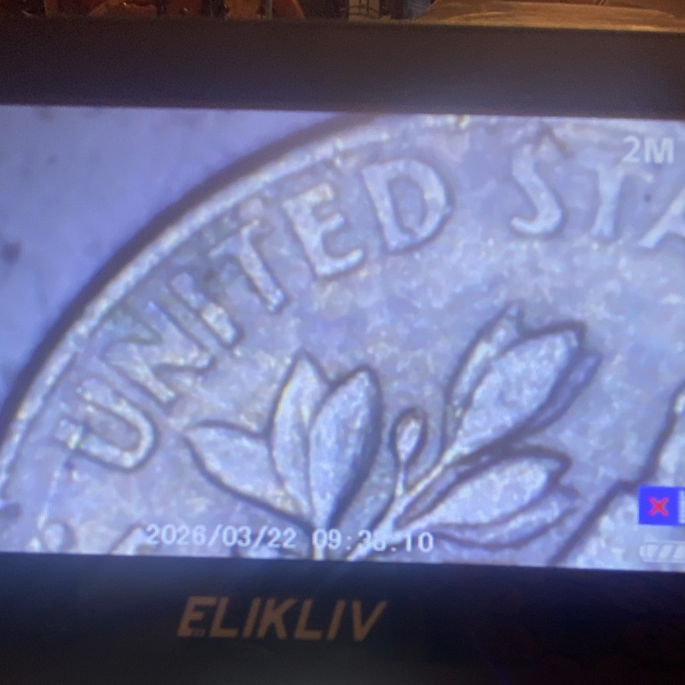 Mint mark Error , 1966 Roosevelt Dime 10C Circulated US .