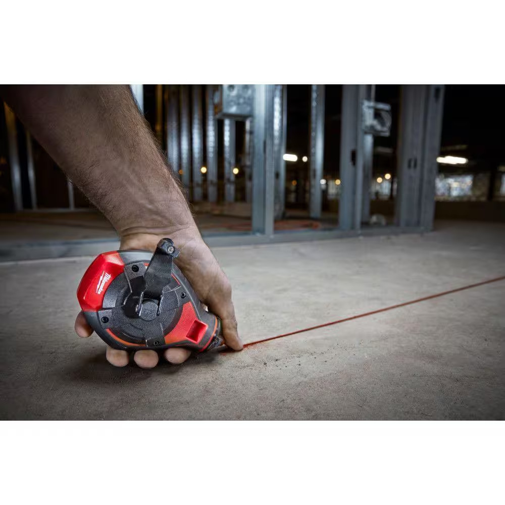 100 Ft. Bold Line Chalk Reel Kit with Blue Chalk