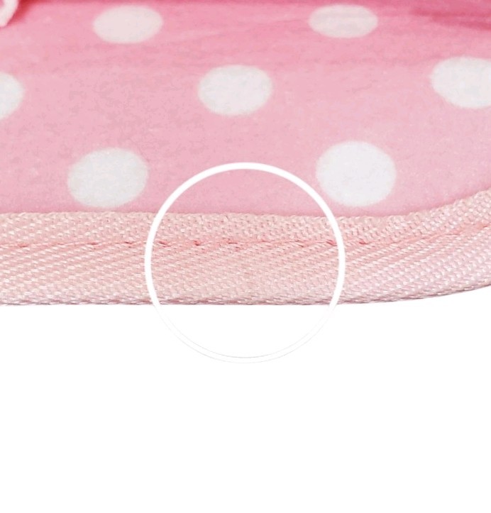 Pink & White Polka Dots Mini Backpack Organizer