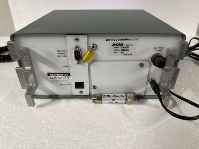 AVCOM PSA 45D PORTABLE SPECTRUM ANALYZER
