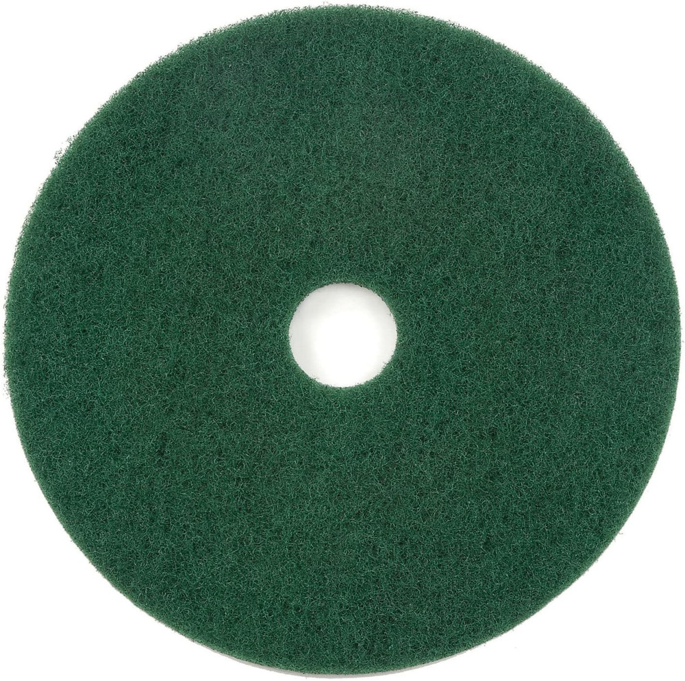 Global Industrial 17" Green Scrubbing Pad, 5/Case